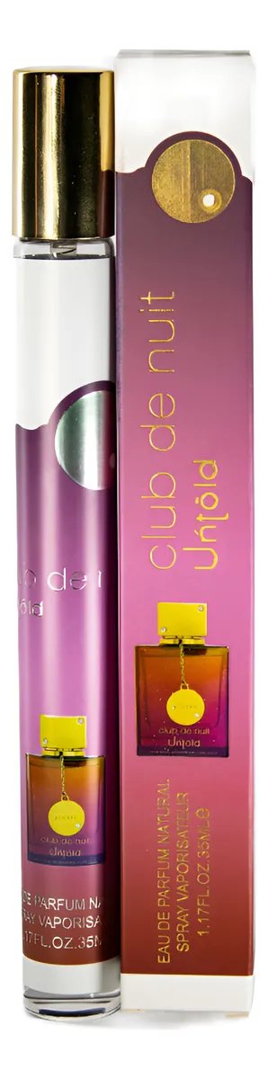 Perfume en tubito Blub de nuit Untold 35ml